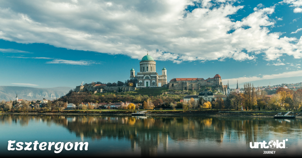Esztergom Basilica with Danube River view