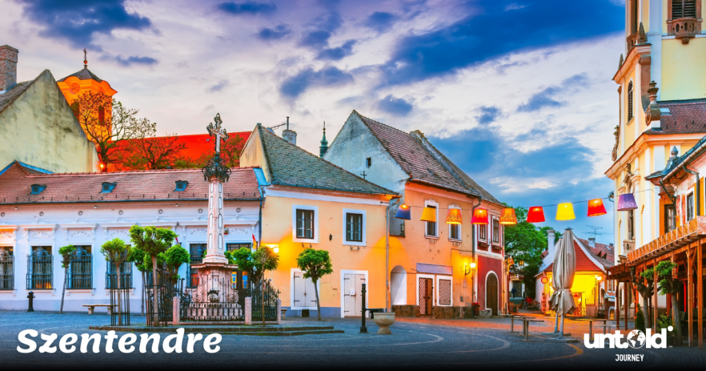 Colorful streets of Szentendre