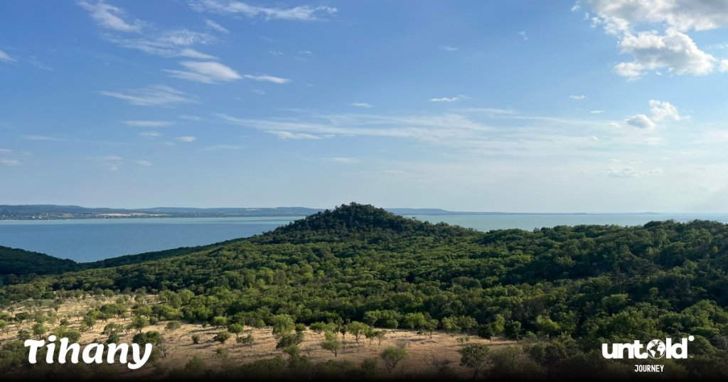 hills and vineyards of Lake Balaton north shore