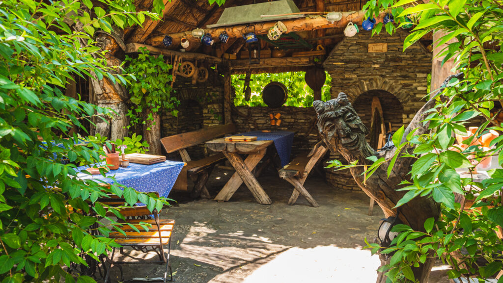 Regi Idok Udvara restaurant in Tihany